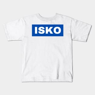 Blue Isko Moreno for President 2022 Kids T-Shirt